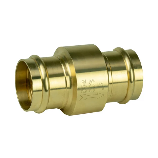 Jomar 105-625G 1 Inch Inline Check Valve, Press Connection, 300 WOG, Class 150 – Carton of 25