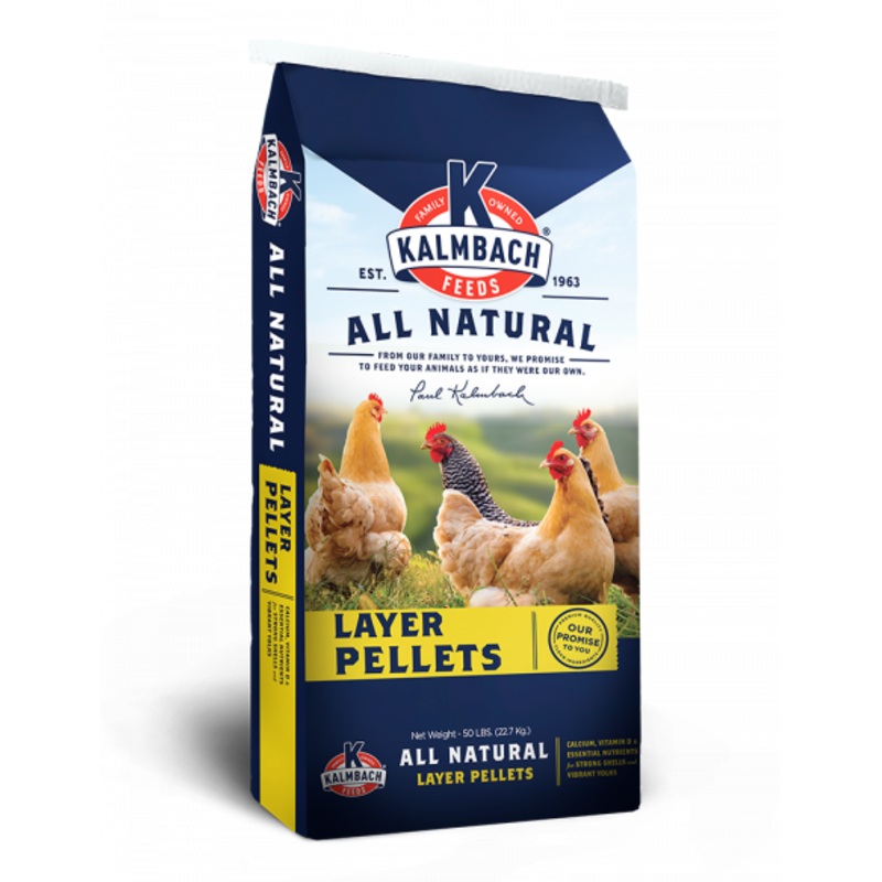 Kalmbach 16% All Natural Layer (Pellet)