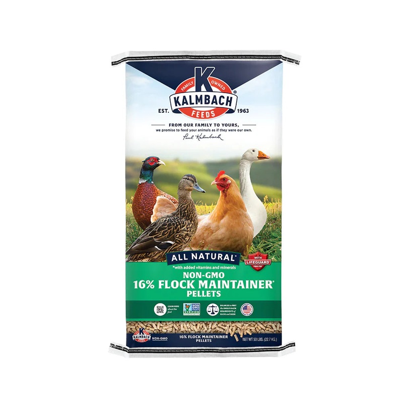 Kalmbach 16% Flock Maintainer (Non-GMO Pellet)