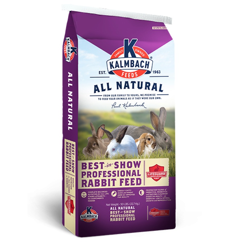 Kalmbach 18% Best-in-Show Rabbit Feed (50 Lb.)