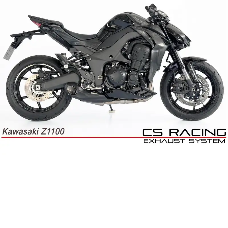2026-on Kawasaki Z1100 CS Racing Full Exhaust | Muffler + Headers + dB Killer
