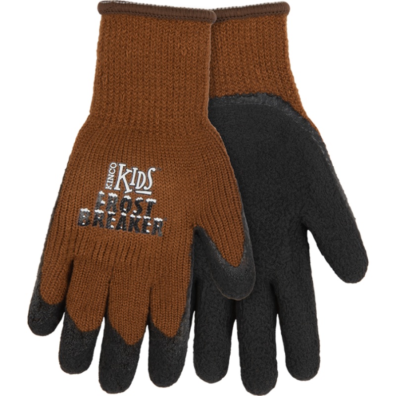 Kinco Kids' Frost Breaker Thermal Knit Shell & Foam Latex Palm