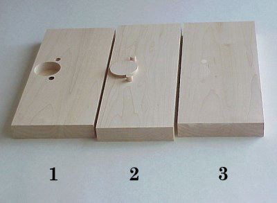 Cabinet Hinge Hole Repair Kit for 35mm European Cabinet Hinges - Multiple Wood Types Available