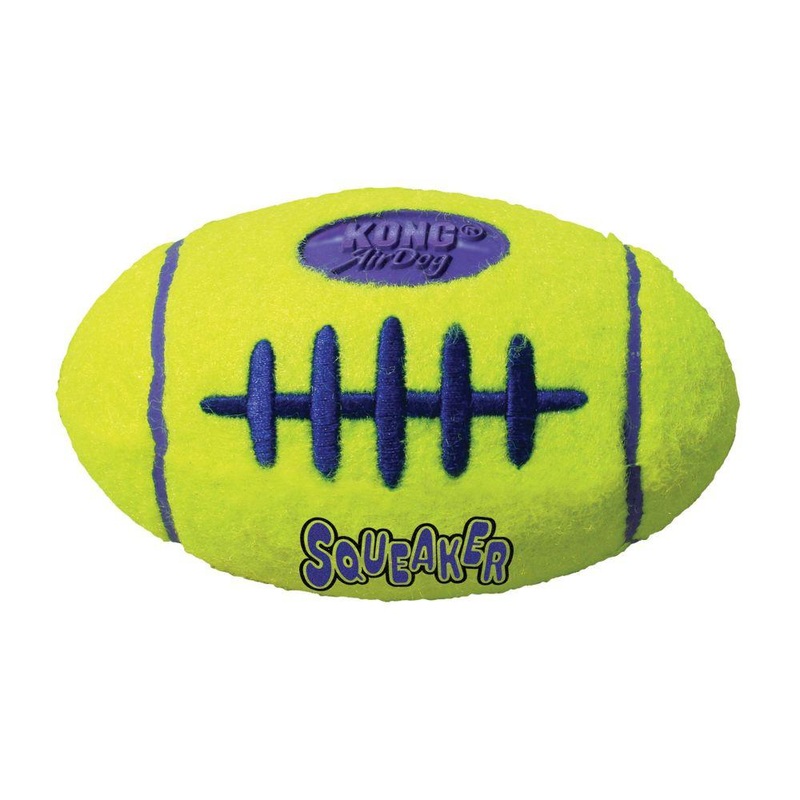 KONG AirDog Squeaker Football Dog Toy (Large)
