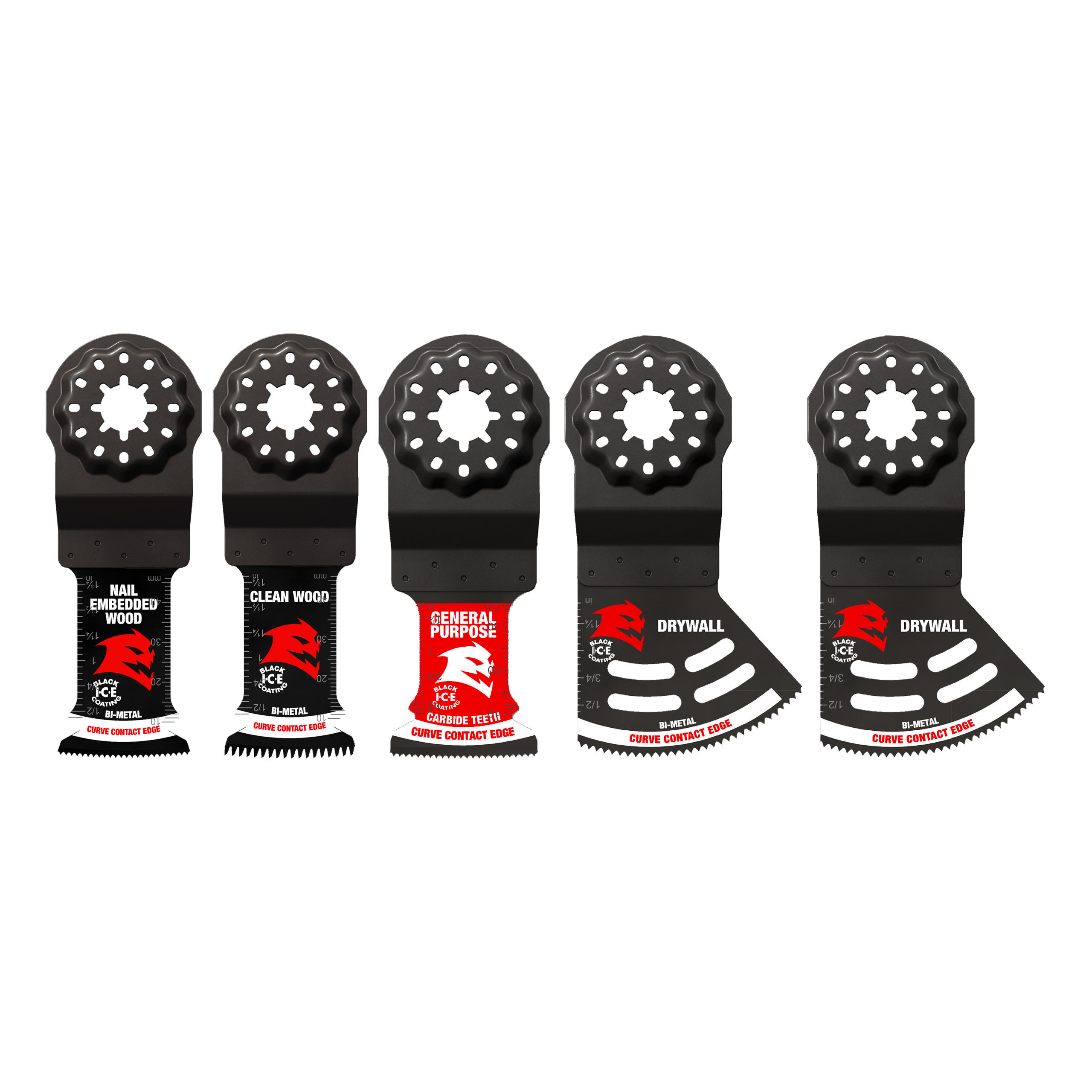 Diablo DOS5S 5 pc Starlock General Purpose Oscillating Blade Set (5-Piece)