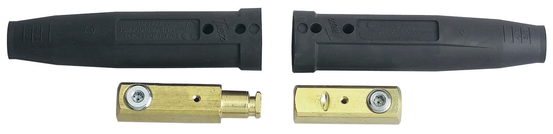 Tweco Weld Cable Connectors (Male/Female)