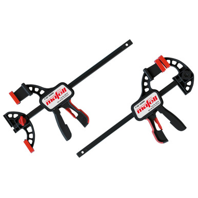 Mafell 207770 Screw Clamp F-Sz 180Mm, For Fixing Guide Rail To Workpiece, 2 Pieces