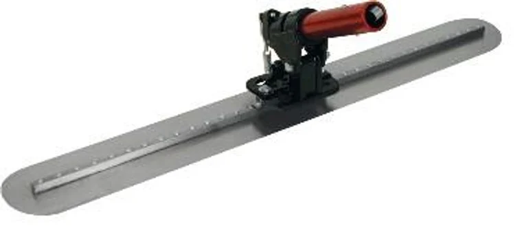 Marshalltown #16217 36″ X 5″ Round End Fresno Trowel with #BF9 Bracket