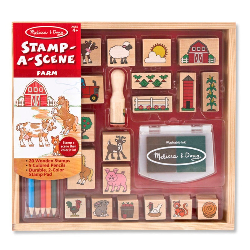 Melissa & Doug Stamp-a-Scene Farm