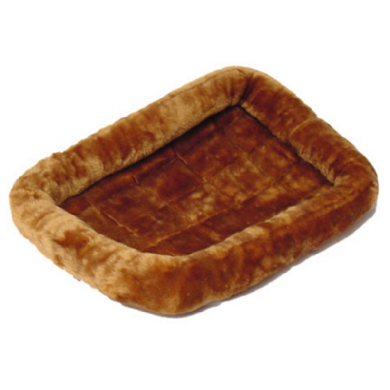 Midwest Quiet Time Cinnamon Fleece Pet Bed