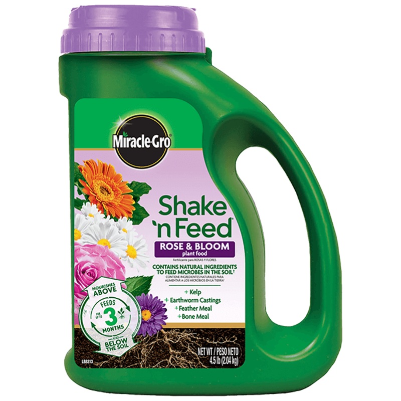 Miracle-Gro Shake 'n Feed Rose & Bloom Plant Food