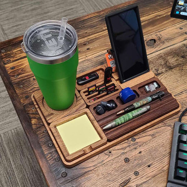Modular Desk Organizer CNC Plans, Downloadable and Customizable