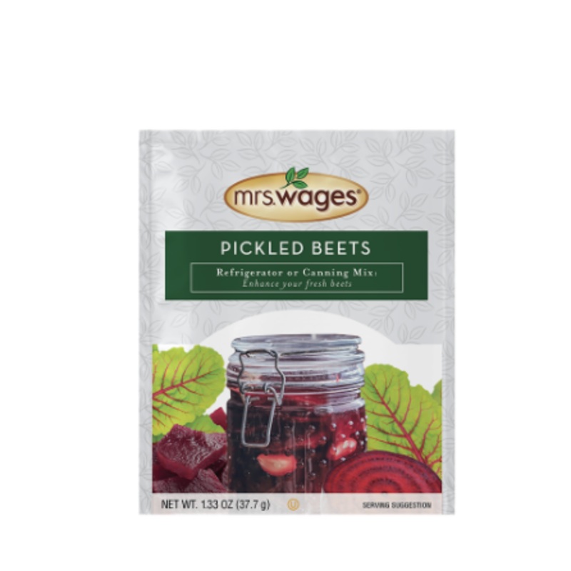 Mrs. Wages Pickled Beets Refrigerator or Canning Mix 1.33 oz.