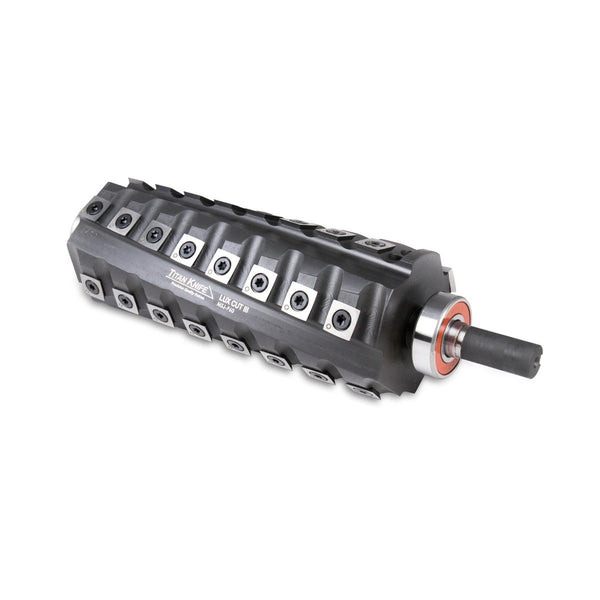 8" Powermatic P60A & P60B Jointer (5/8" dia. shaft) -- Titan Lux Cut III Helical Journal Head