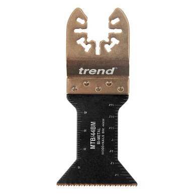 Trend Multi-Tool Blades, 5 Pack, 1-3/4 Inch Fine Tooth Bi-Metal for Wood, Metal & Plastic, Universal Fit for Leading Multi-Tools, MTB/44BM