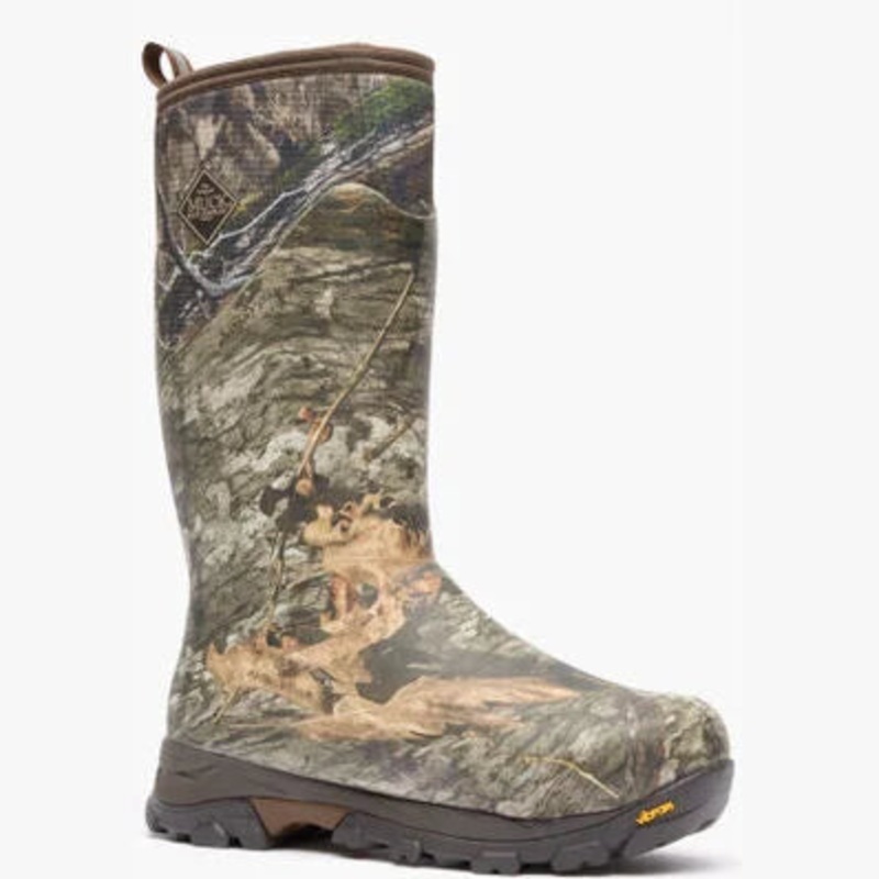 Muck Boot Men's Mossy Oak Country DNA Woody Arctic Ice Tall Boot + Vibram AGAT