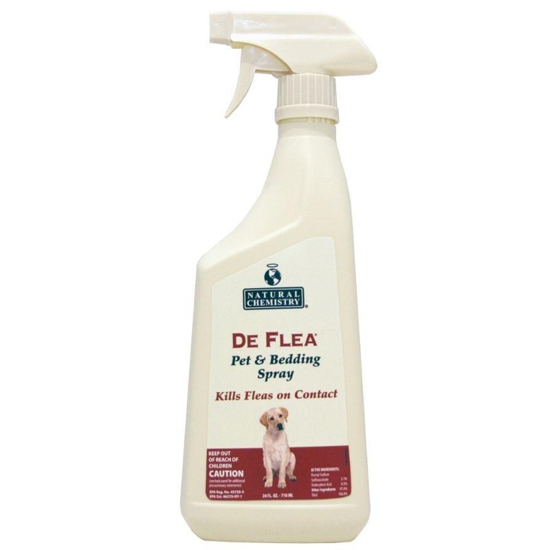 Natural Chemistry DeFlea Pet and Bedding Spray for Dogs