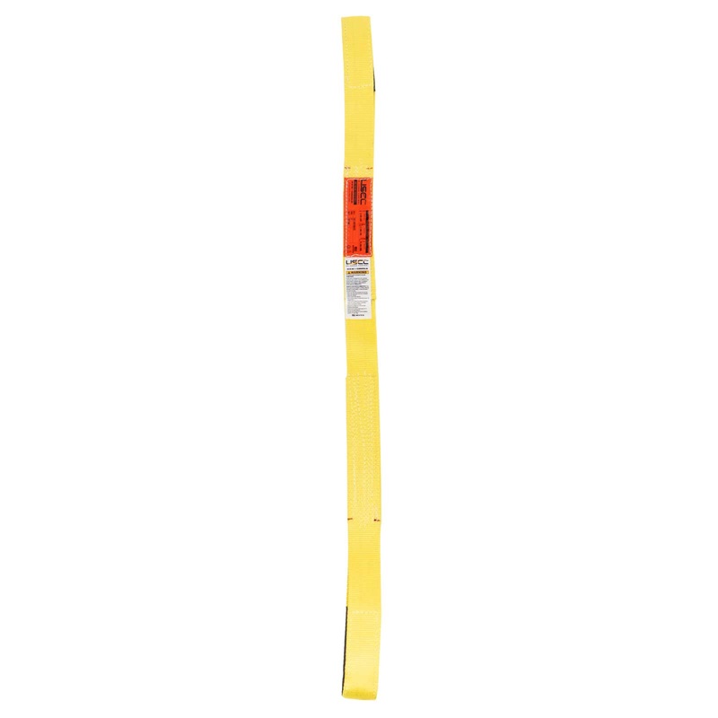 Nylon Lifting Sling - Straight Eye & Eye | Reinforced Eyes - 2" x14' - 2-ply