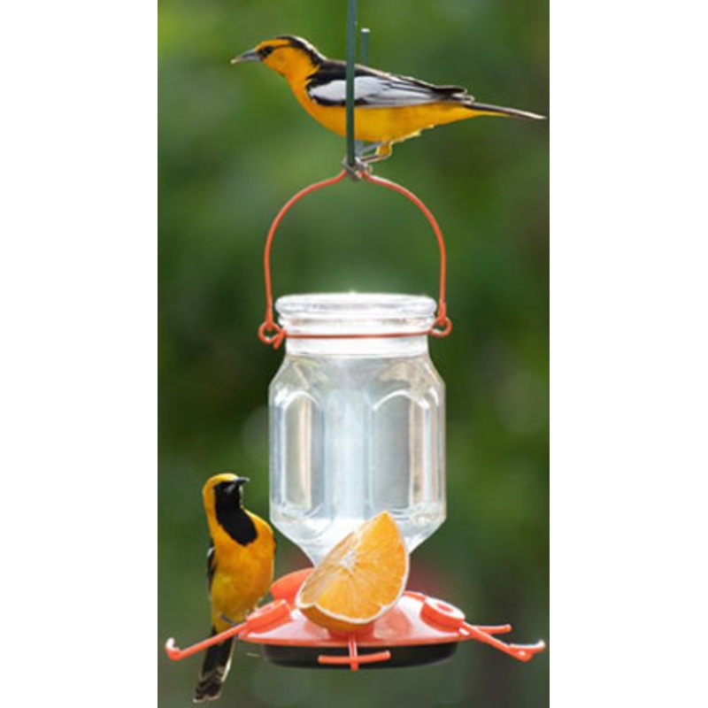 ORIOLE FEEDER 22 OZ TOP FILL W/5 PORTS