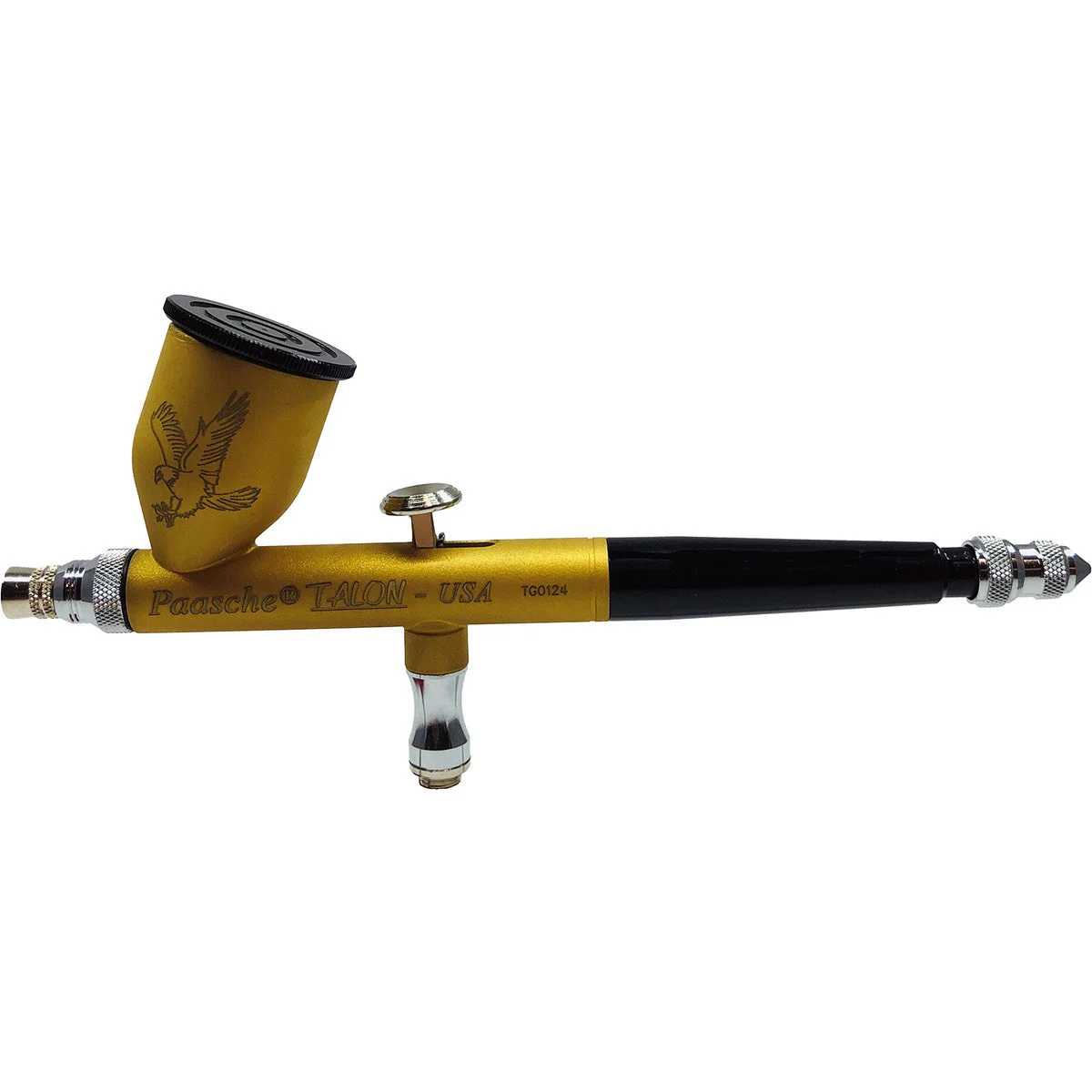 Paasche Talon Cerakote Coated Gold-Black – Airbrush Only (.38mm)