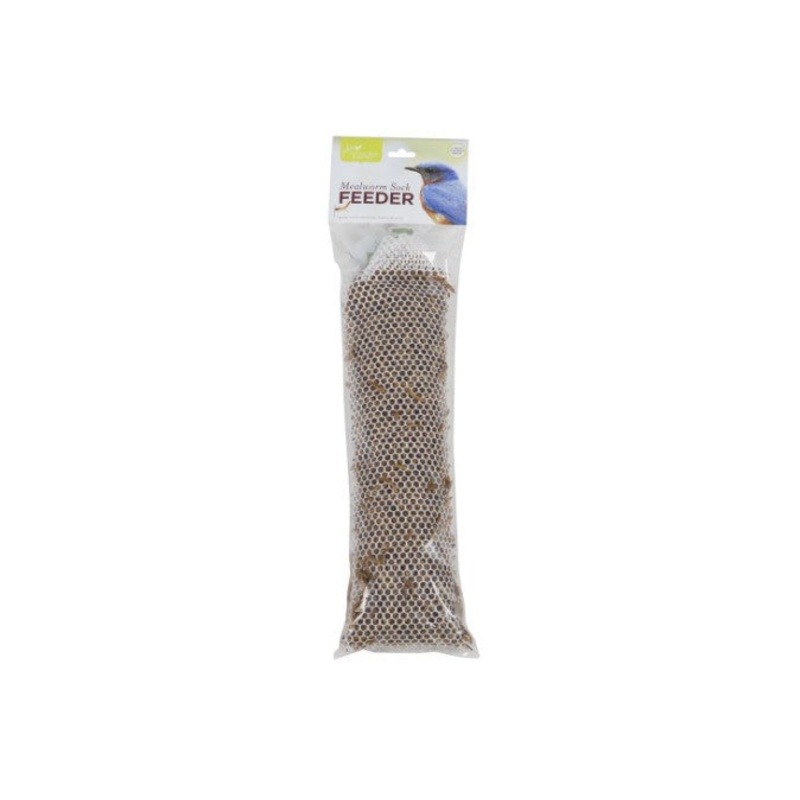Pacific Bird Filled Mealworm Sock Feeder