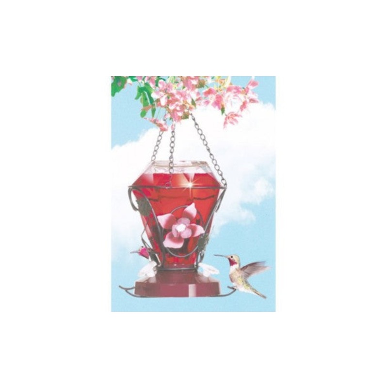 Perky-Pet Blossom Edition Hummingbird Feeder Glass