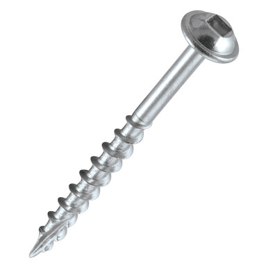 Trend Pocket Hole Screws for Softwoods, 2 Inch Long, Pack of 200, Coarse Self-Cutting Threaded Square Drive Screws, PH/8X50/200C