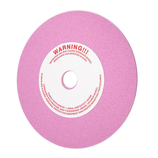 10" Dia x 3/16" Thick x 1-1/4" Bore - PINK 60 -- Vitrified Wheel