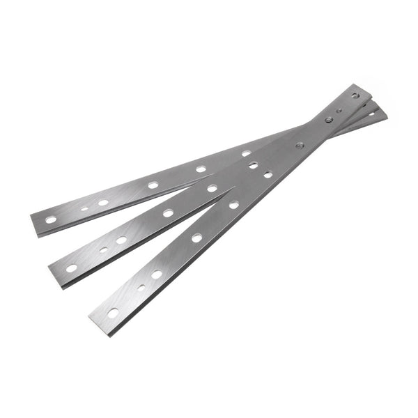 12-1/2" x 7/8 x 3/32" TCT Carbide Tipped Planer knife set of 3