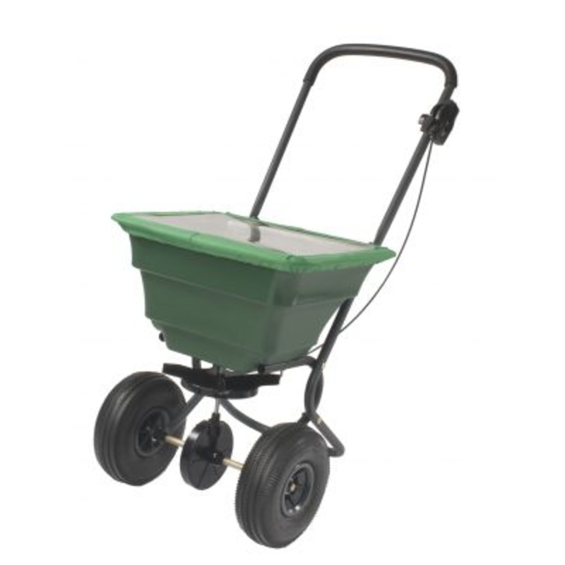 Precision Products Pro Broadcast Spreader with Rain Cover (75-lb Capacity)