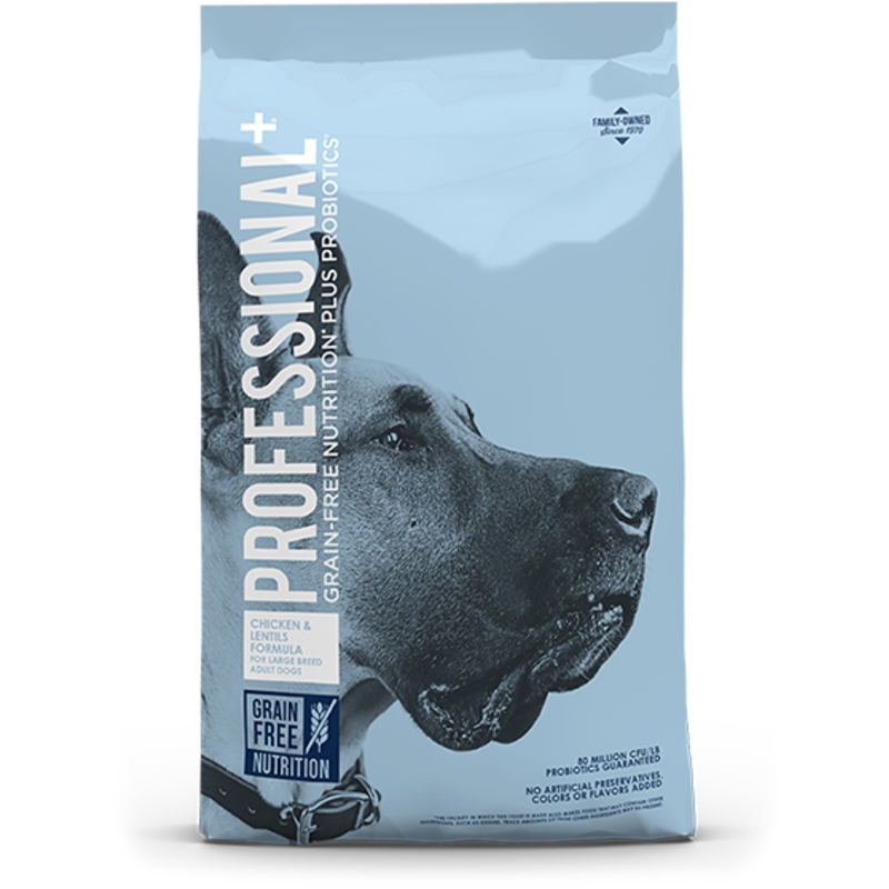 Professional Plus CHICKEN & LENTILS FORMULA FOR LARGE BREED ADULT DOGS