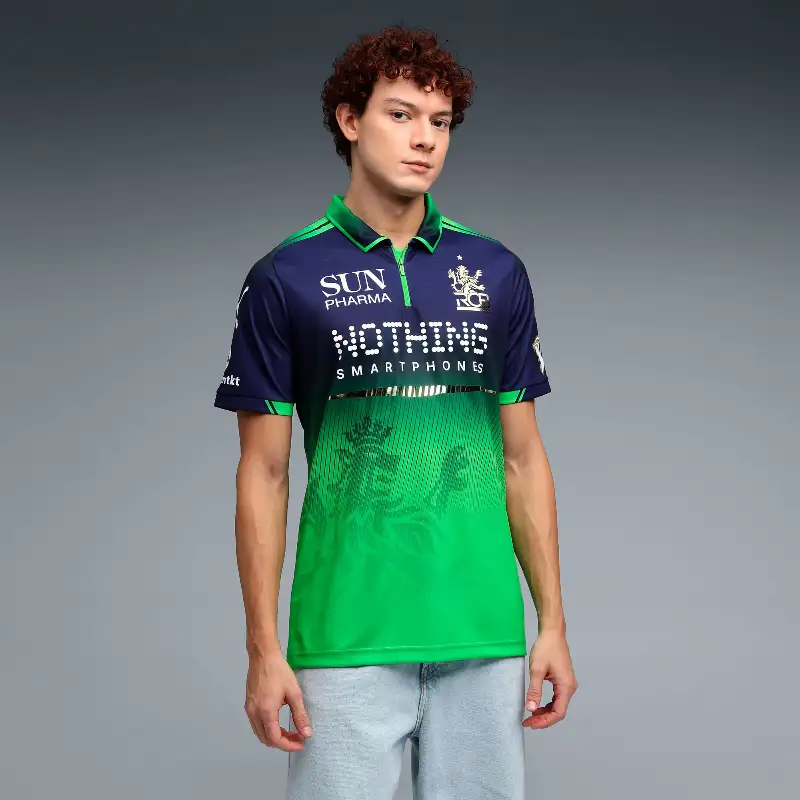 PUMA x RCB Green Mens Authentic Jersey – 2026