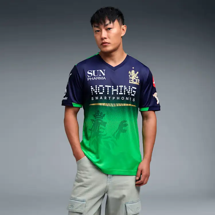 PUMA x RCB Green Mens Fan Jersey – 2026