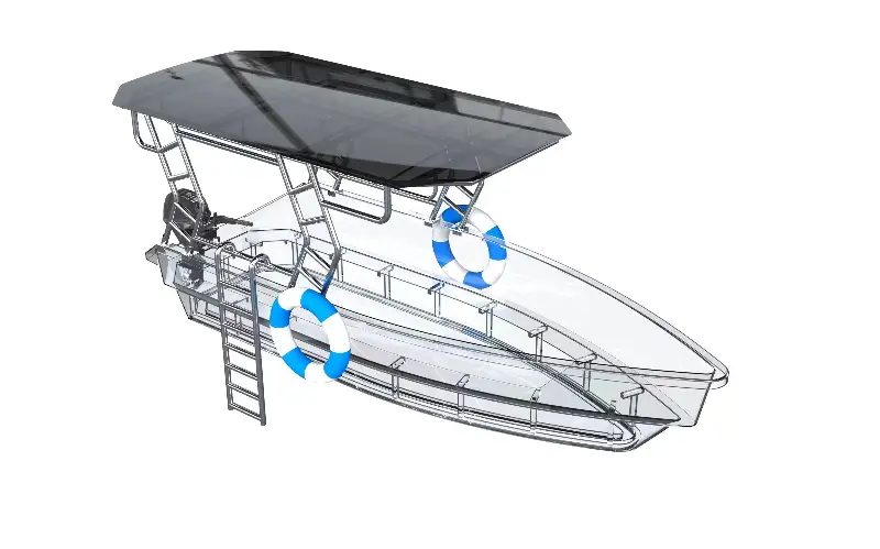 The Crystal Cruiser 12 Seater by The Crystal Kayak Company