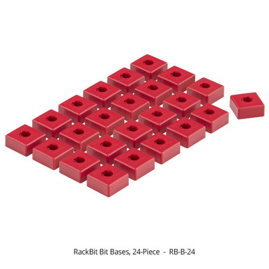 Woodpeckers RB-B-24 RACKBIT Bit Base Only (24 Pack)