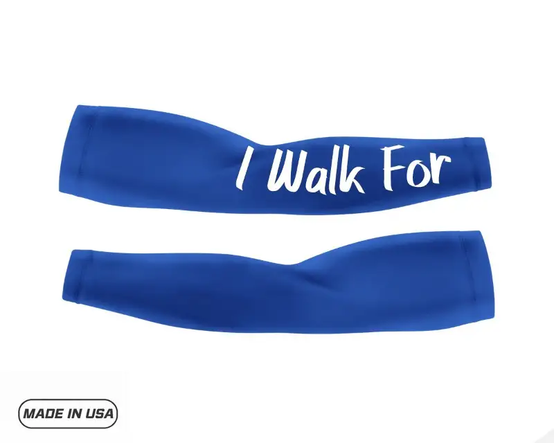 “I Walk For …” Cancer Arm Sleeves (Pair)