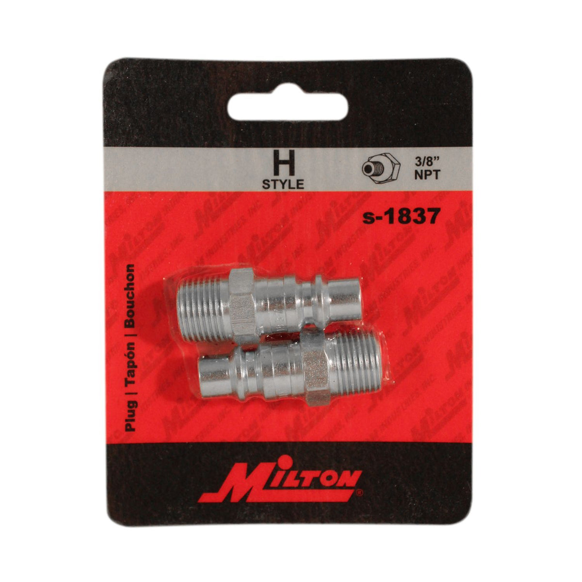 3/8" MNPT H-Style Plug