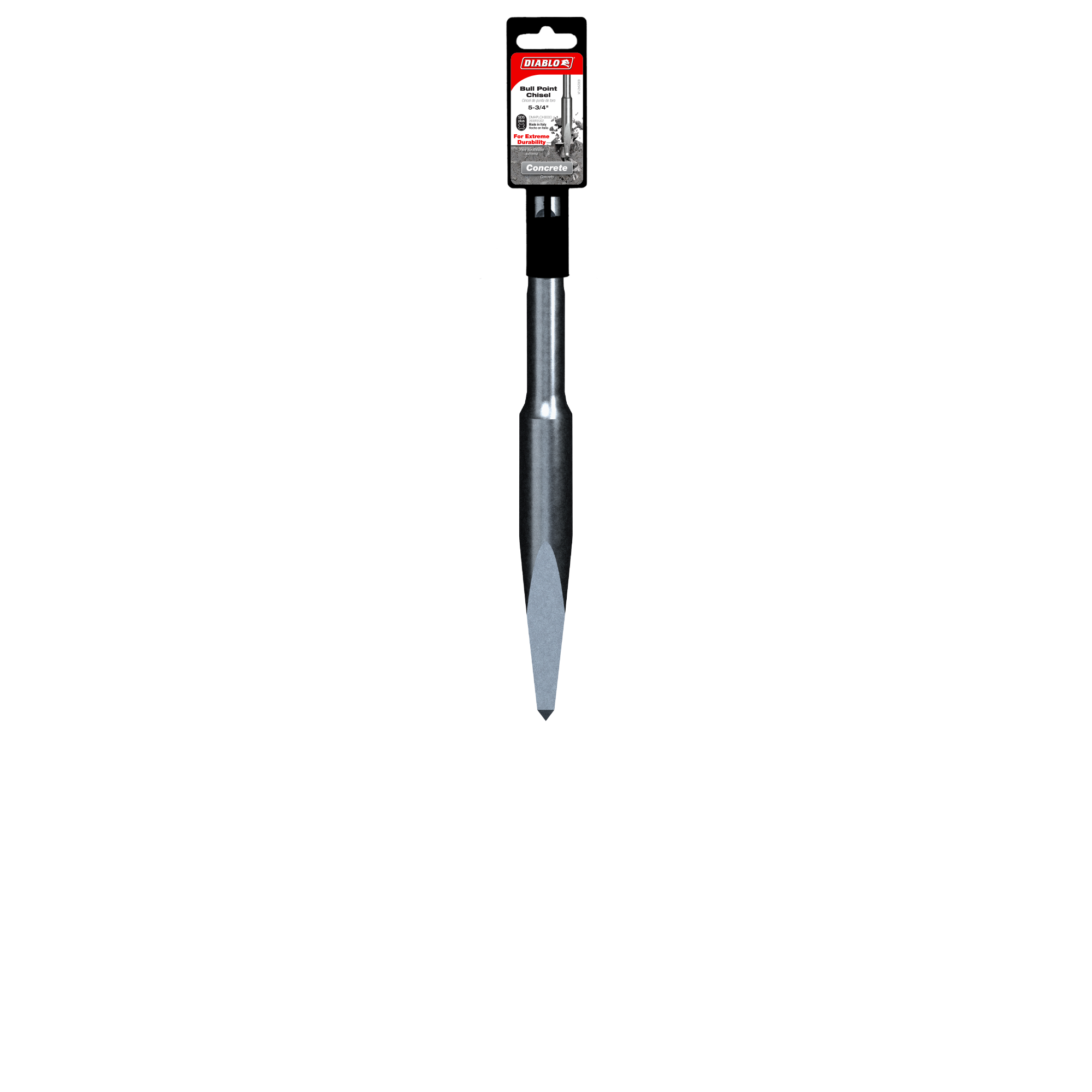 Diablo DMAPLCH3000 5-3/4" SDS-Plus Bull Point Chisel
