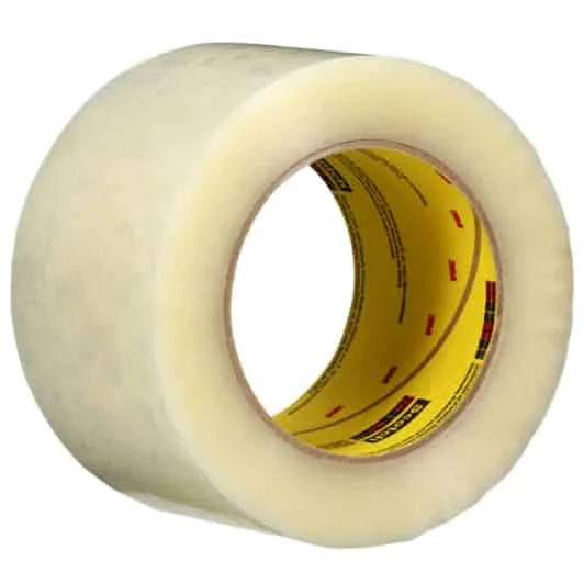 Scotch High Tack Box Sealing Tape 373+, Tan, 48 mm x 100 m, 36 Rolls/Case