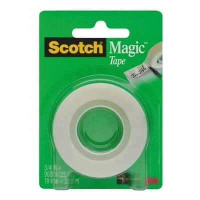 Scotch Magic™ Tape 205, 3/4 in x 500 in (19 mm x 12,7 m)