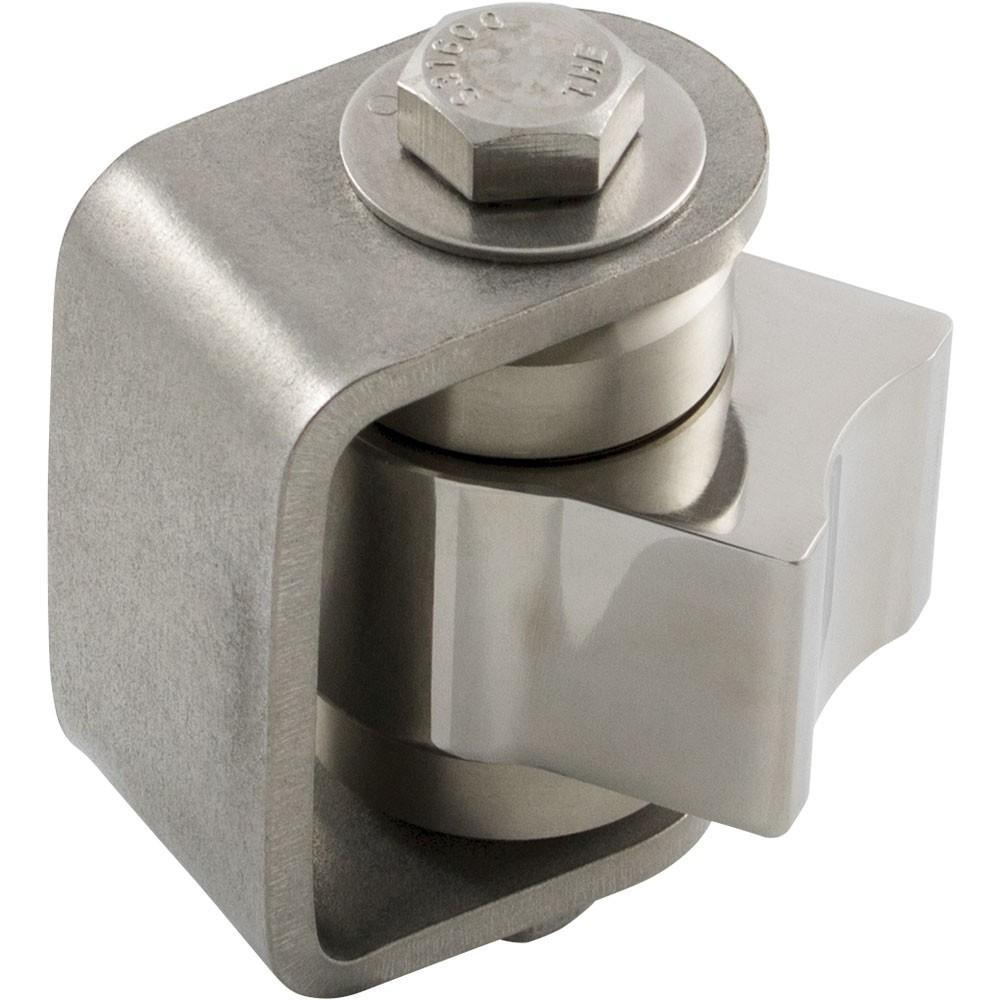 Heavy Duty Weld On Stainless Steel BadAss Gate Hinge - Zinc Plating - Highly Rust Resistant - Up to 750 lbs - Sold Individually