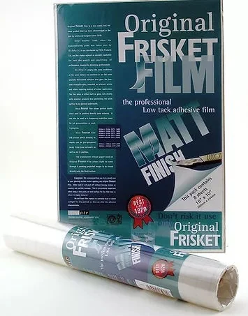 SIMair Original Frisket Masking Film 25″ x 20″ Pack of 10 Sheets