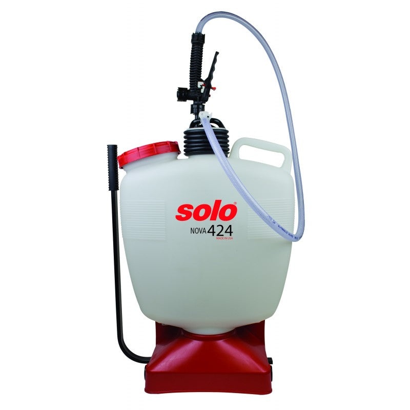Solo 424 NOVA Backpack Sprayer with Internal Piston Pump WHITE/RED