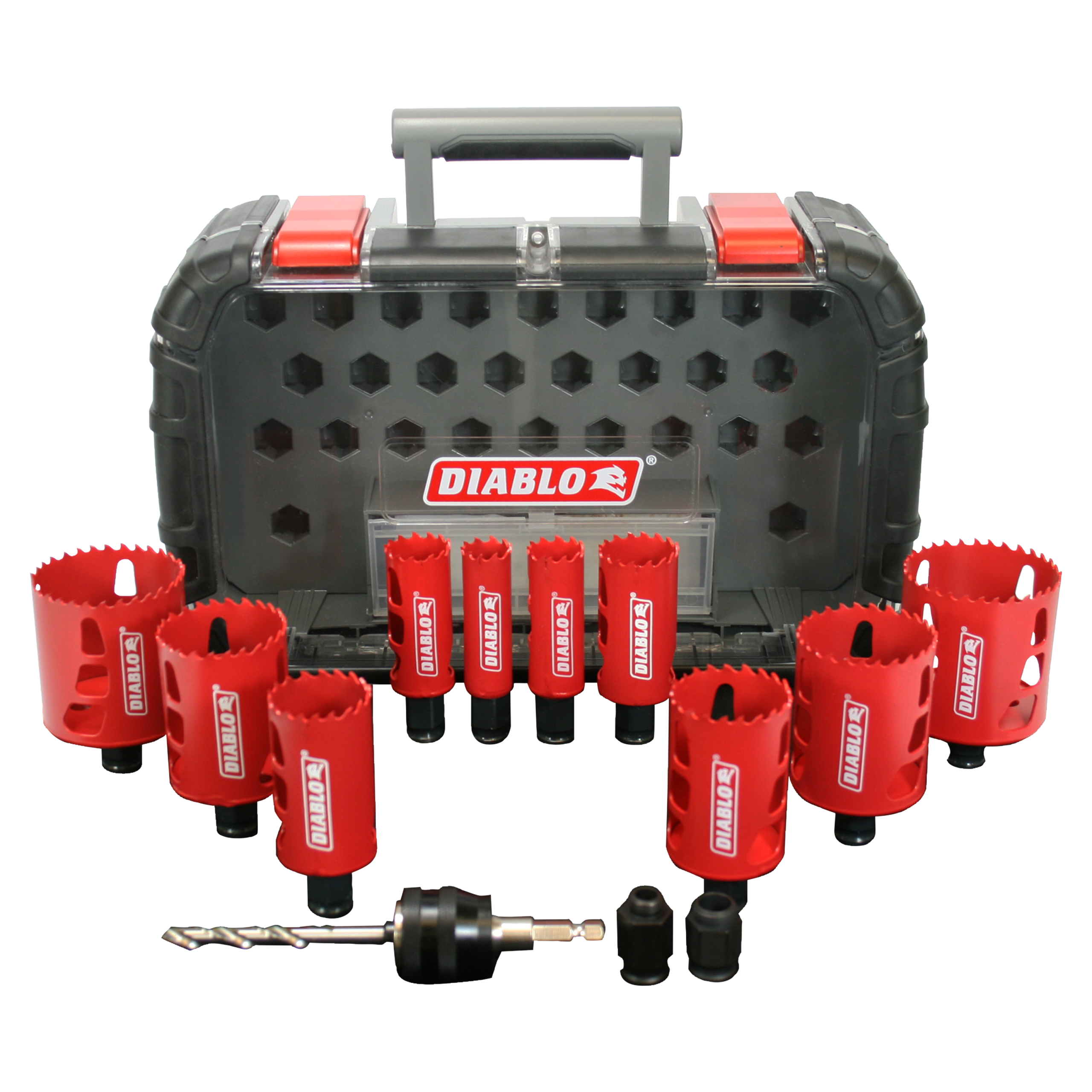 Diablo DHS14SGP 14 pc General Purpose Bi-Metal Hole Saw Set