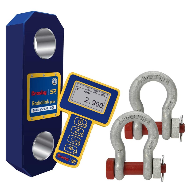 Straightpoint RLP150T 150 T Radiolink Plus with 2 Crosby 3-1/2" Shackles