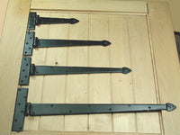 Premium Spear Style T Hinges - Strap Hinges - Sold Individually