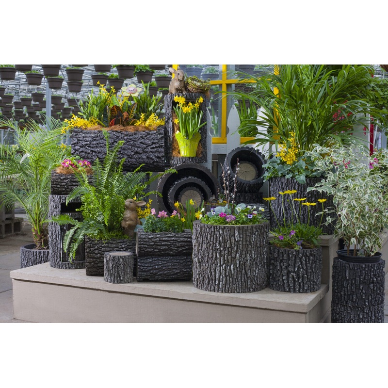 Surreal Oak Planters
