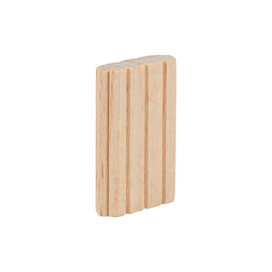 Trend 100pcs Beechwood Loose Tenons, 1/4 Inch x 1 3/16 Inches (6 x 30mm), for Woodworking, Joinery, and Furniture Framing, Compatible with Festool Domino Machine, TEN/6X30/100
