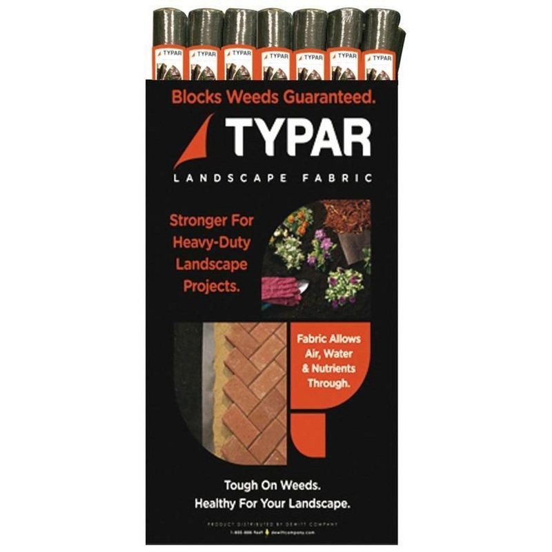 TYPAR PREMIUM LANDSCAPE FABRIC BLACK