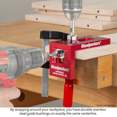 Woodpeckers UCDJ Universal Cross Dowel Jig Deluxe Kit